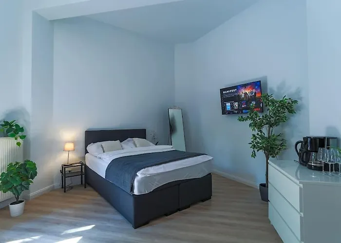 Cozy-Livings Altbau Mit Terrasse Und Kueche Am Stadtpark